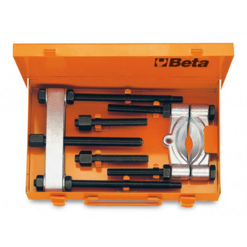 Zestaw ściągacz z przedłużkami i separator w pudełku Beta 1535/C1