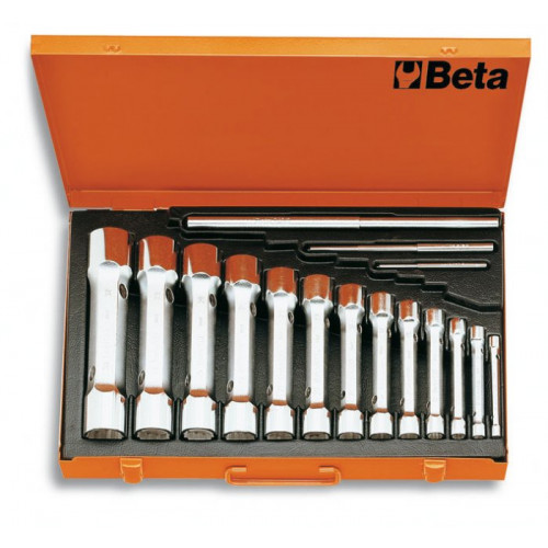 Komplet 13 kluczy rurowych wzmocnionych dwustronnych Beta 930/C13- rozmiary: 6-32mm