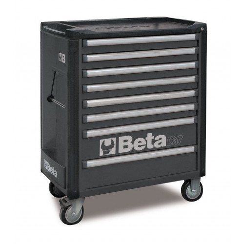 Wózek narzędziowy bez wyposażenia z 8 szufladami Beta 3700/C37/8-G
